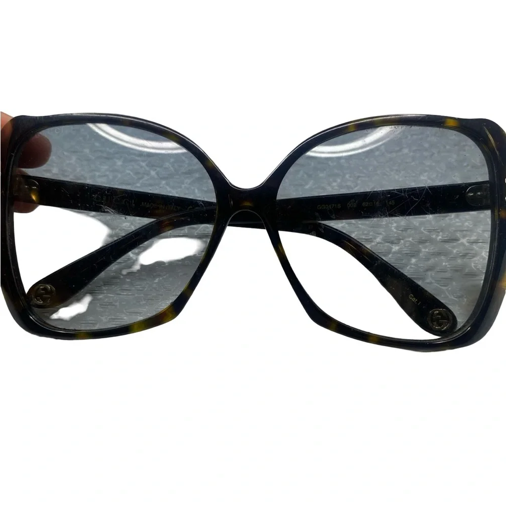 Gucci Tortoise Shell Sunglasses